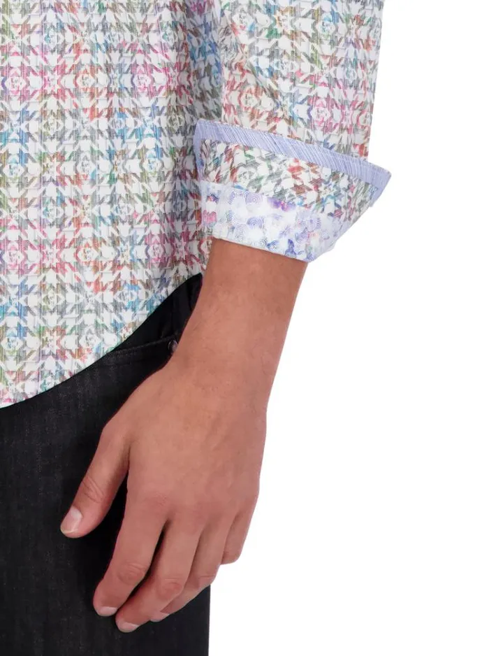 Men SEVEN HILLS LONG SLEEVE BUTTON DOWN SHIRT Multi Robert Graham Button Down Shirts