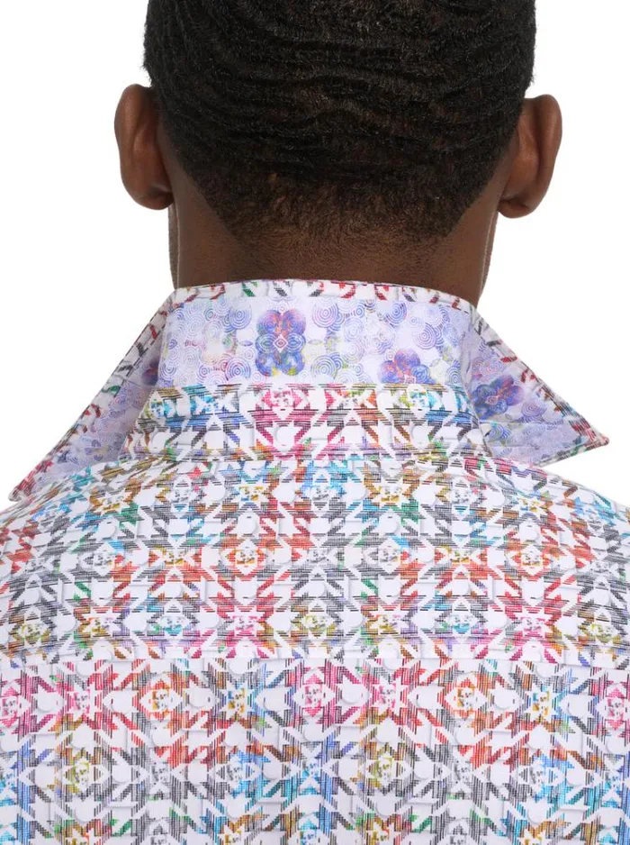 Men SEVEN HILLS LONG SLEEVE BUTTON DOWN SHIRT Multi Robert Graham Button Down Shirts