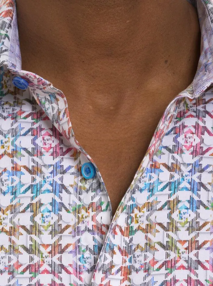 Men SEVEN HILLS LONG SLEEVE BUTTON DOWN SHIRT Multi Robert Graham Button Down Shirts