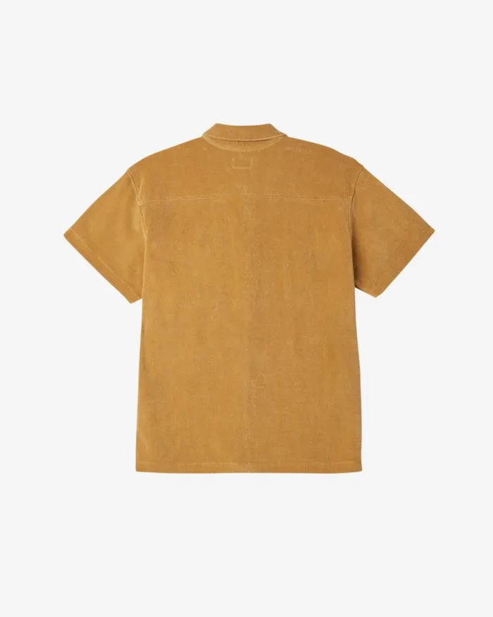 Men SHELTHER BUTTONUP Unbleached OBEY Clothing TOPS