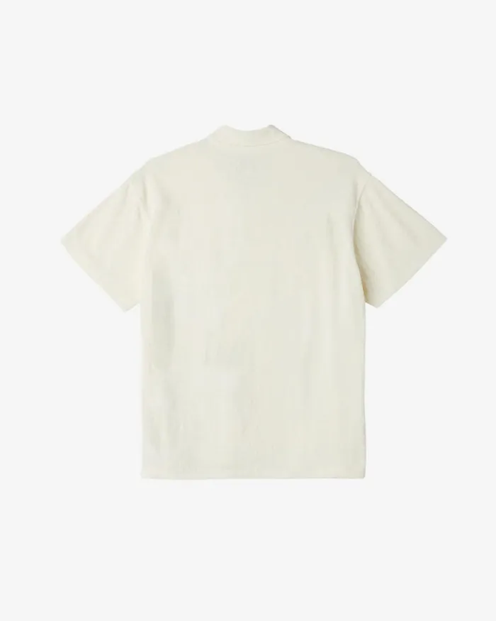 Men SHELTHER BUTTONUP Unbleached OBEY Clothing TOPS
