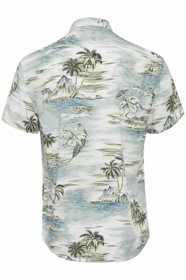 Men Shirts Blend Long Sleeved Shirt Aquifer