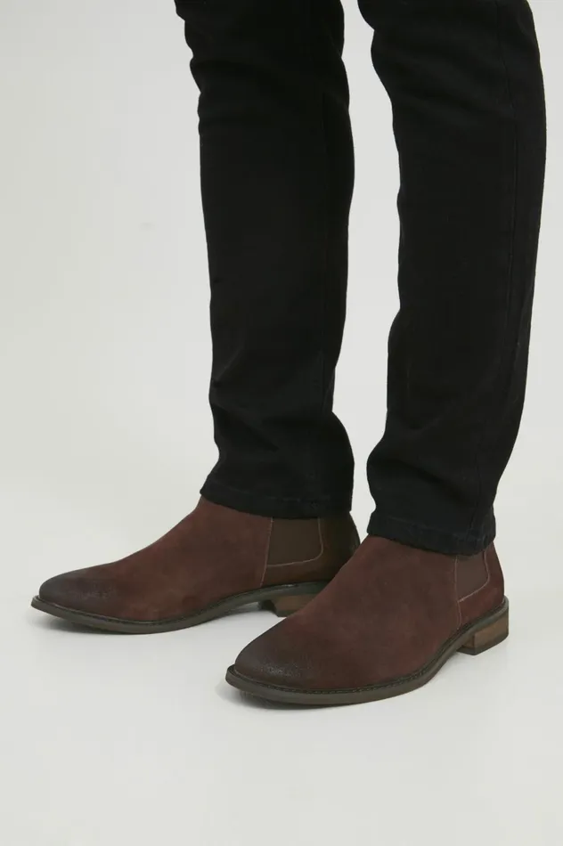 Men Shoes and Boots Blend Boots Coffee Bean Brown