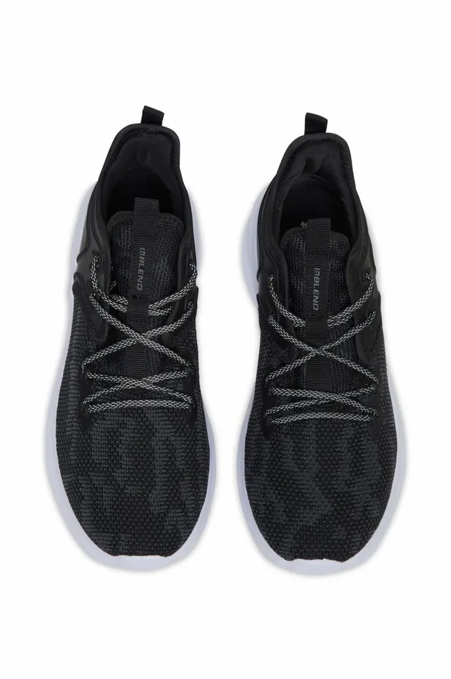 Men Shoes and Boots Blend Shoe Black