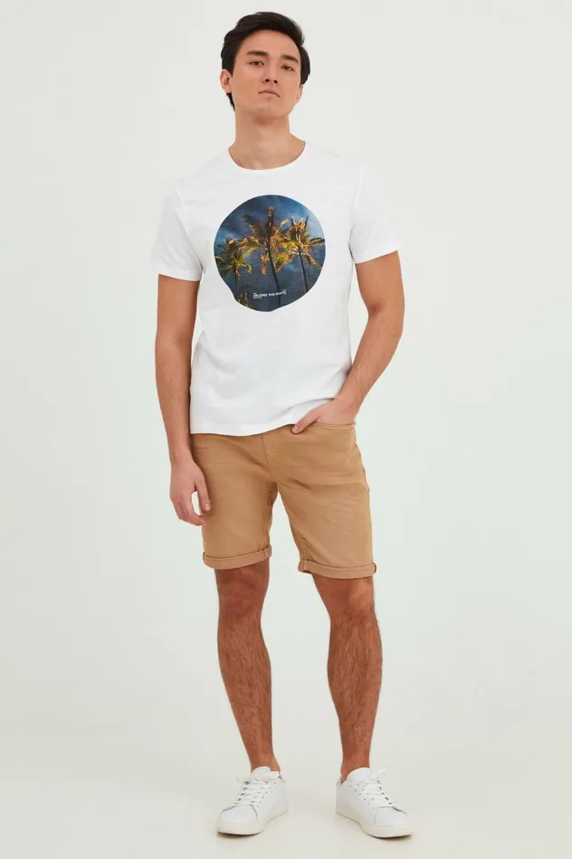 Men Shorts Blend Denim Shorts Incense
