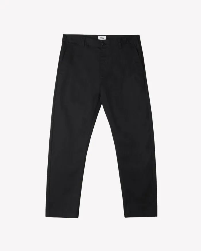Men STRAGGLER WORK PANT Unbleached OBEY Clothing BOTTOMS