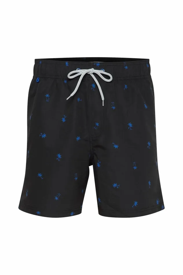 Men Swim Shorts Blend Swimwear Black