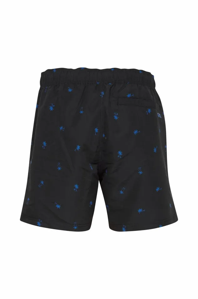 Men Swim Shorts Blend Swimwear Black