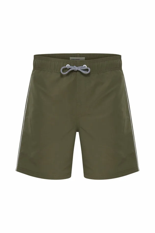 Men Swim Shorts Blend Swimwear Olive Night