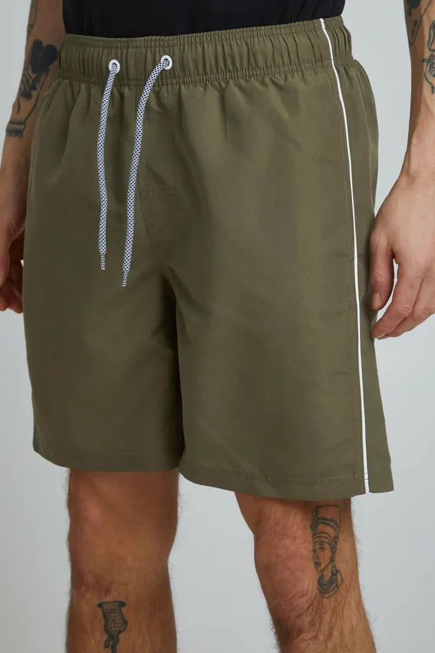 Men Swim Shorts Blend Swimwear Olive Night