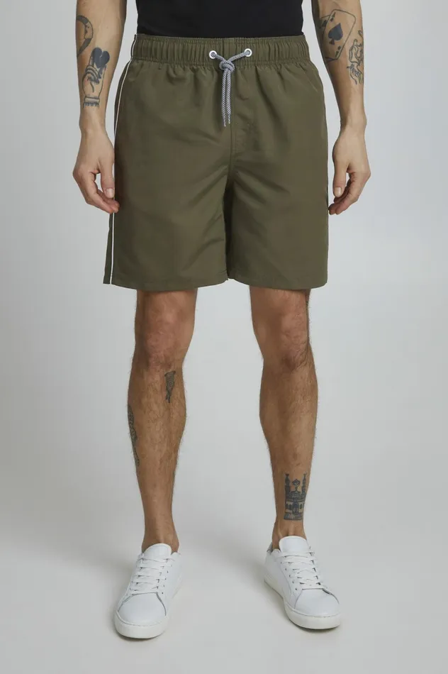 Men Swim Shorts Blend Swimwear Olive Night