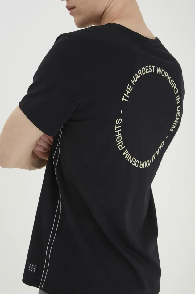 Men TShirts Blend Tshirt Black
