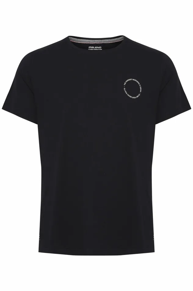 Men TShirts Blend Tshirt Black
