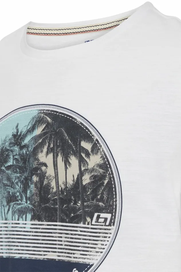 Men TShirts Blend Tshirt Bright White