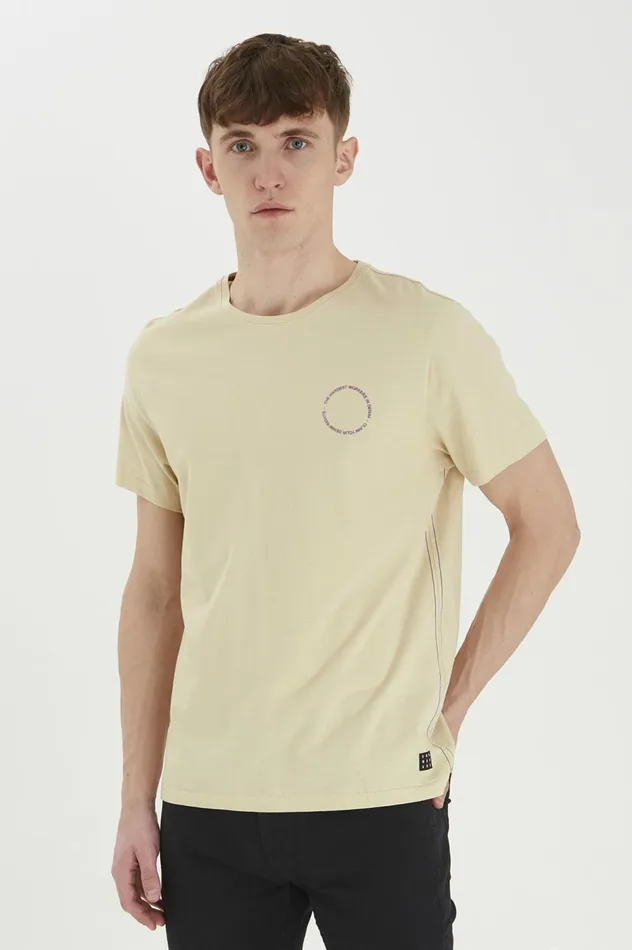 Men TShirts Blend Tshirt Oyster Gray