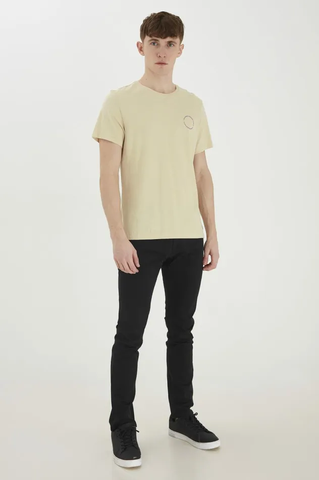 Men TShirts Blend Tshirt Oyster Gray