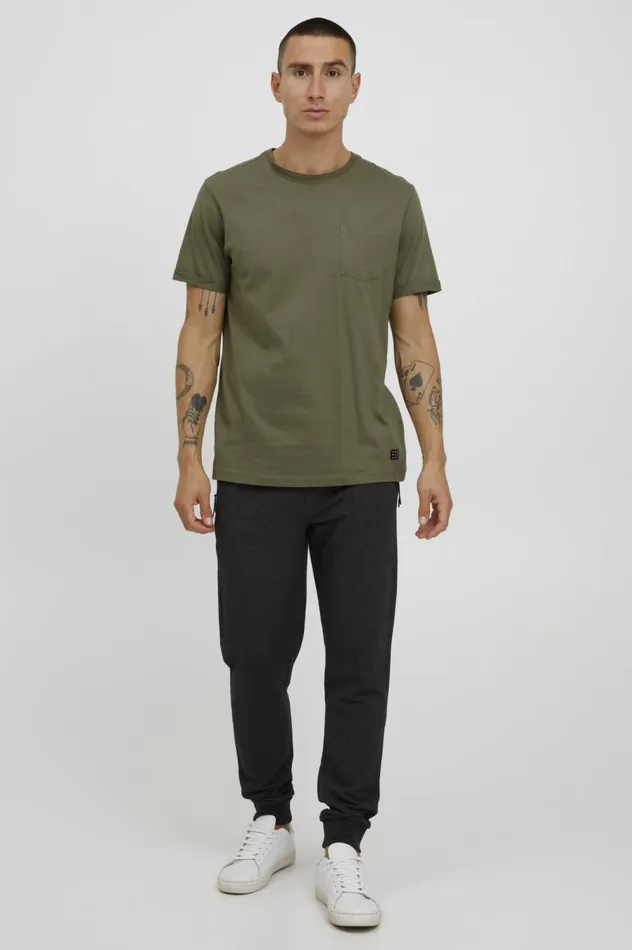 Men TShirts Blend Tshirt Winter Moss