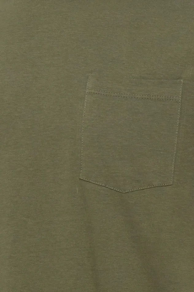 Men TShirts Blend Tshirt Winter Moss