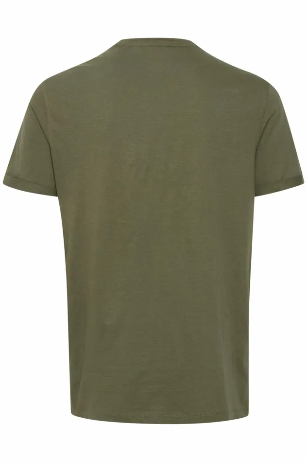 Men TShirts Blend Tshirt Winter Moss