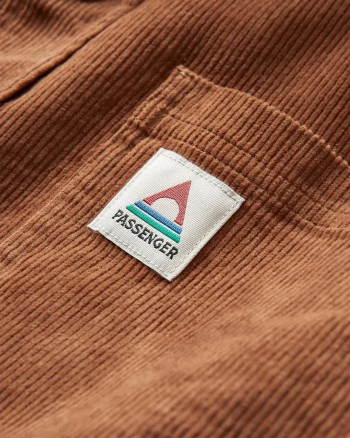 Men Tops Passenger Backcountry Cord Shirt Toffee Toffee