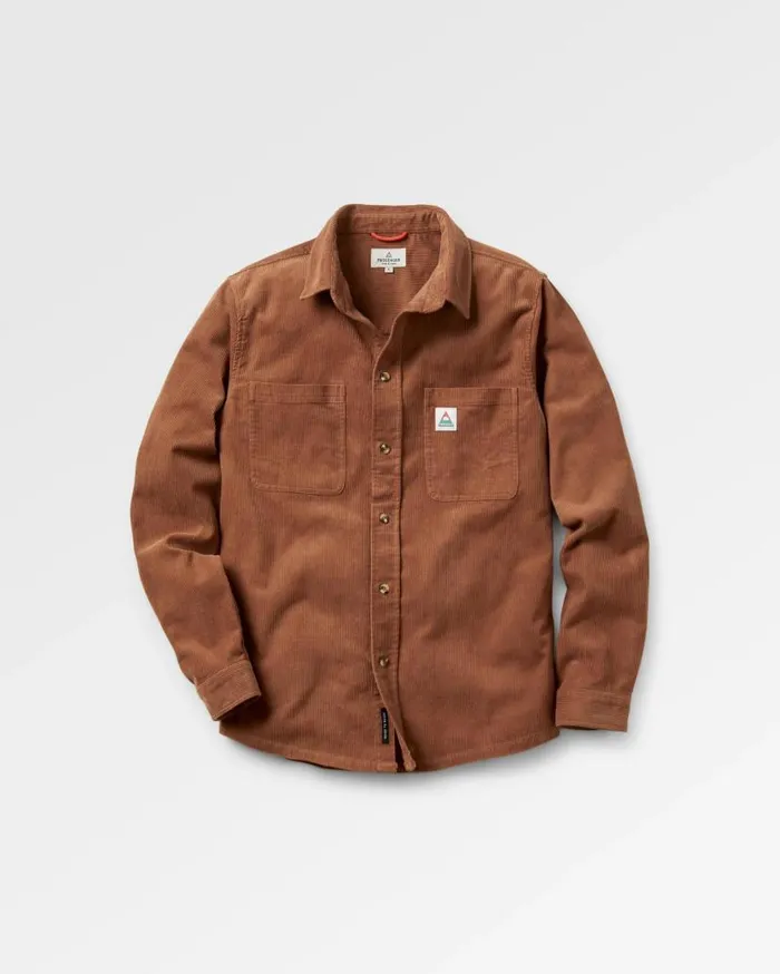 Men Tops Passenger Backcountry Cord Shirt Toffee Toffee