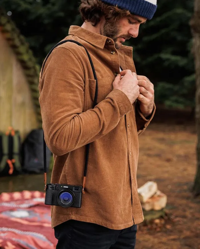 Men Tops Passenger Backcountry Cord Shirt Toffee Toffee