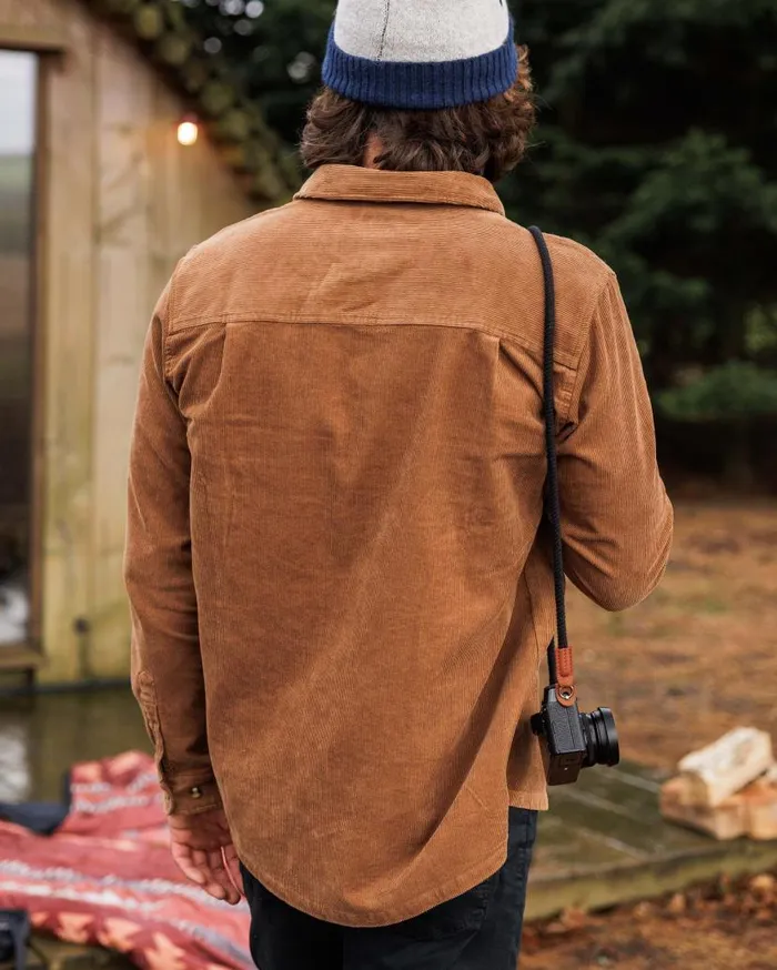 Men Tops Passenger Backcountry Cord Shirt Toffee Toffee