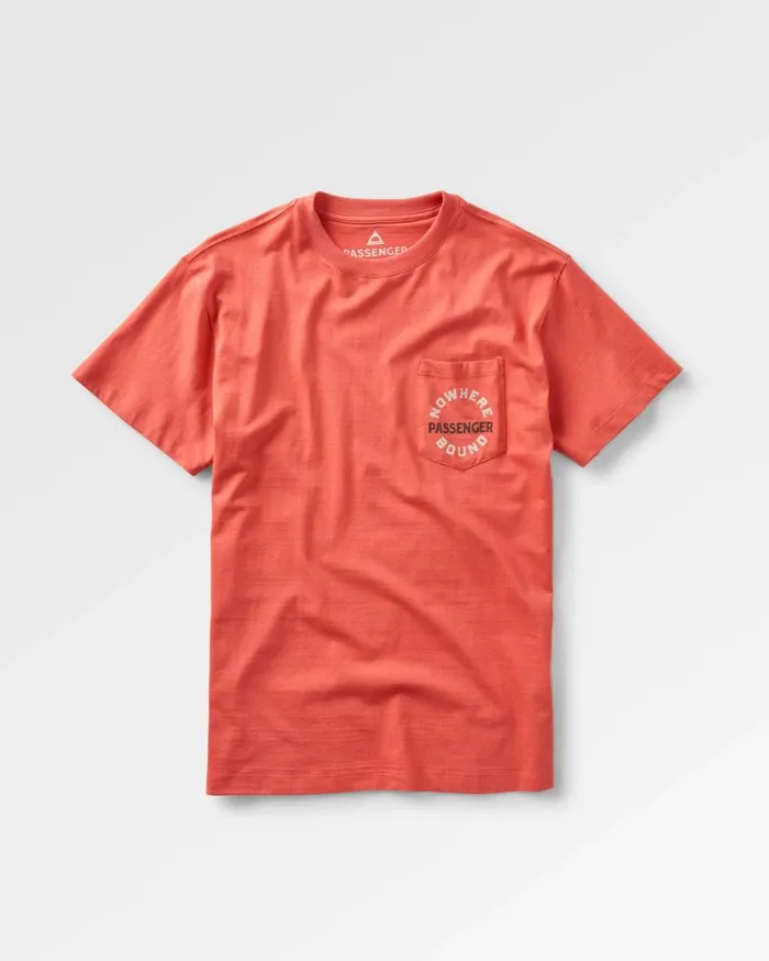 Men Tops Passenger Cabin Recycled Relaxed Fit TShirt Cardinal Cardinal