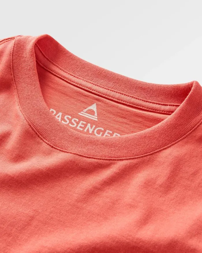 Men Tops Passenger Cabin Recycled Relaxed Fit TShirt Cardinal Cardinal