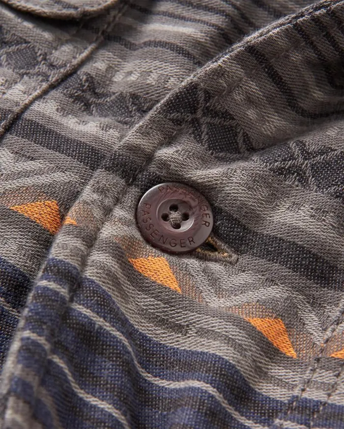 Men Tops Passenger Freestyle SherpaLined Overshirt Faded Black Faded Black