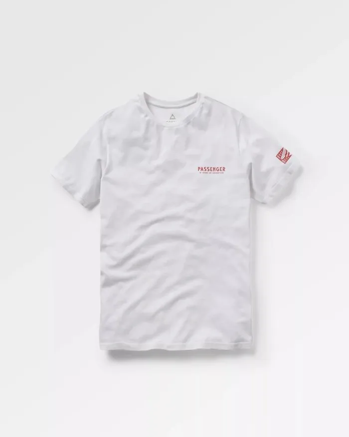 Men Tops Passenger Icon Recycled Cotton TShirt White White