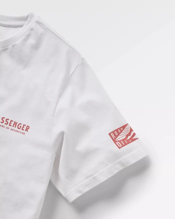 Men Tops Passenger Icon Recycled Cotton TShirt White White
