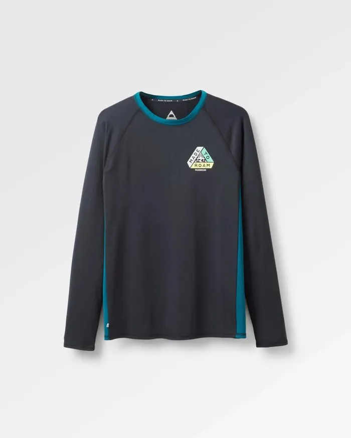 Men Tops Passenger Lakeside Recycled Active TShirt Black Black
