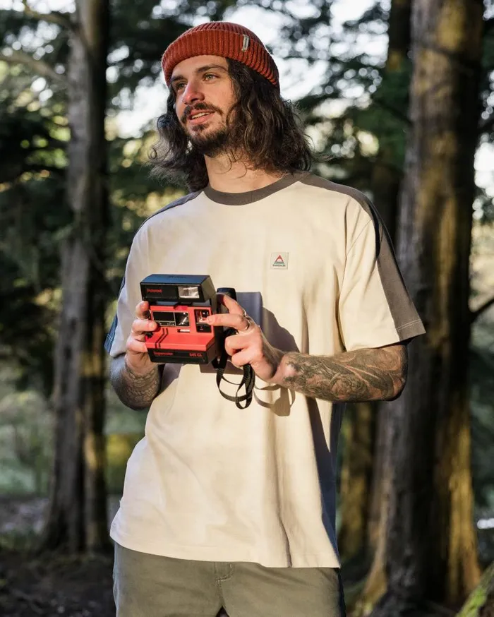 Men Tops Passenger Lulada Recycled Relaxed Fit TShirt Birch Birch