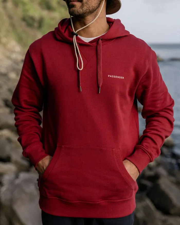Men Tops Passenger Made To Roam Hoodie Forest Berry Forest Berry