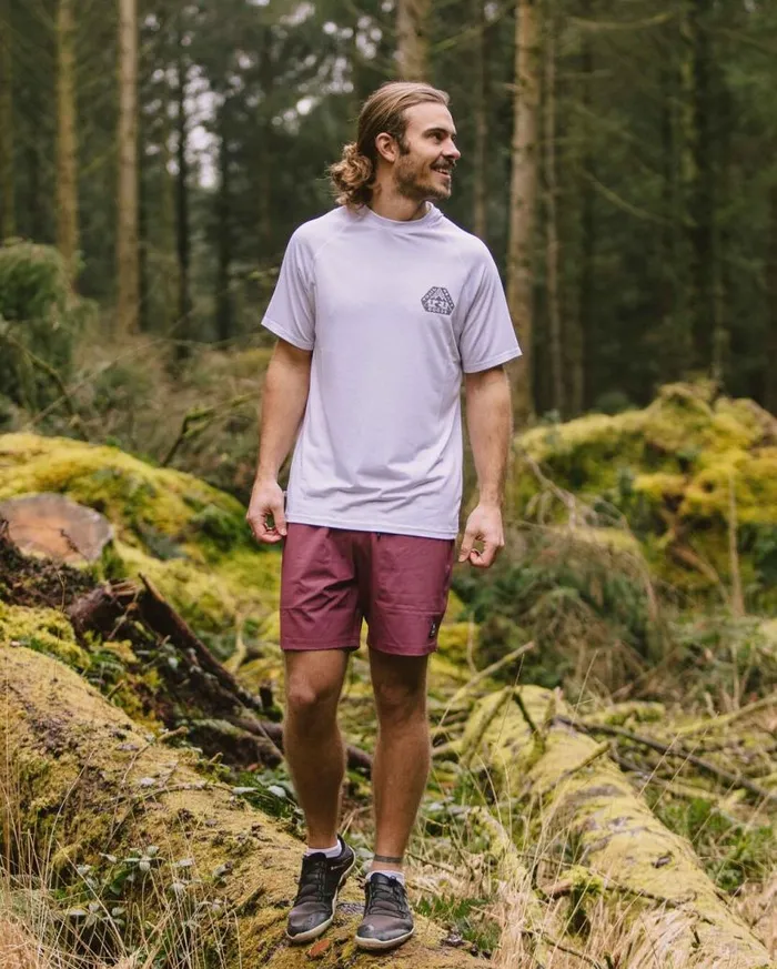 Men Tops Passenger Roam Recycled Active TShirt White White