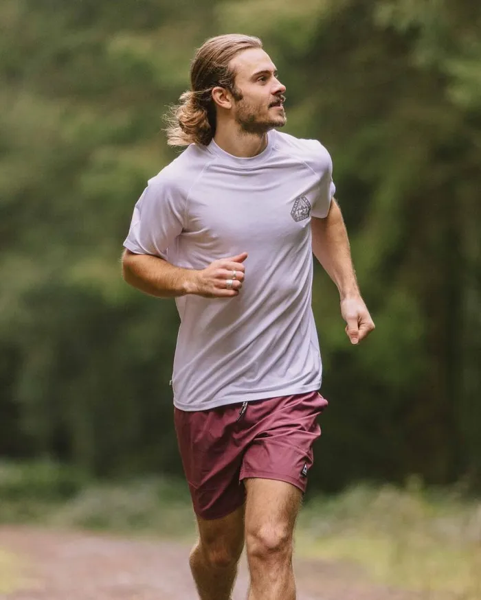 Men Tops Passenger Roam Recycled Active TShirt White White