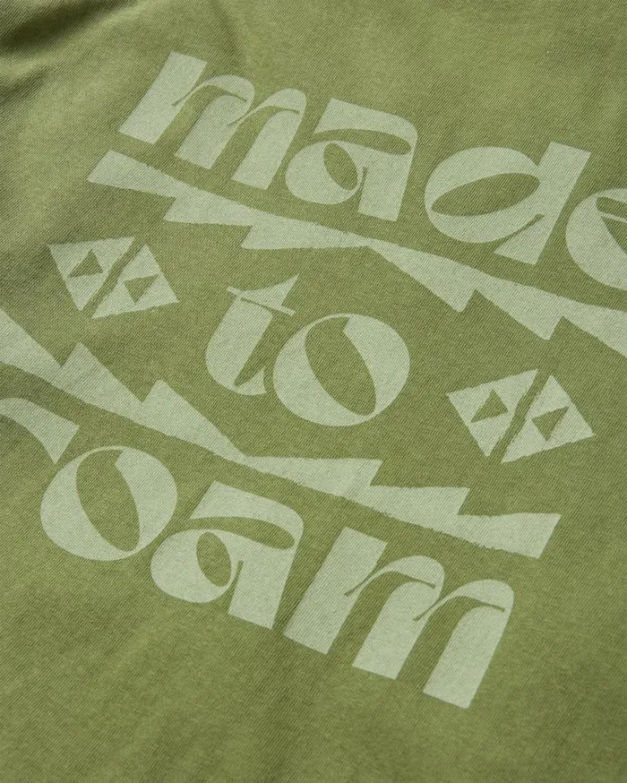 Men Tops Passenger Sunrise Recycled Cotton Ls TShirt Loden Green Loden Green