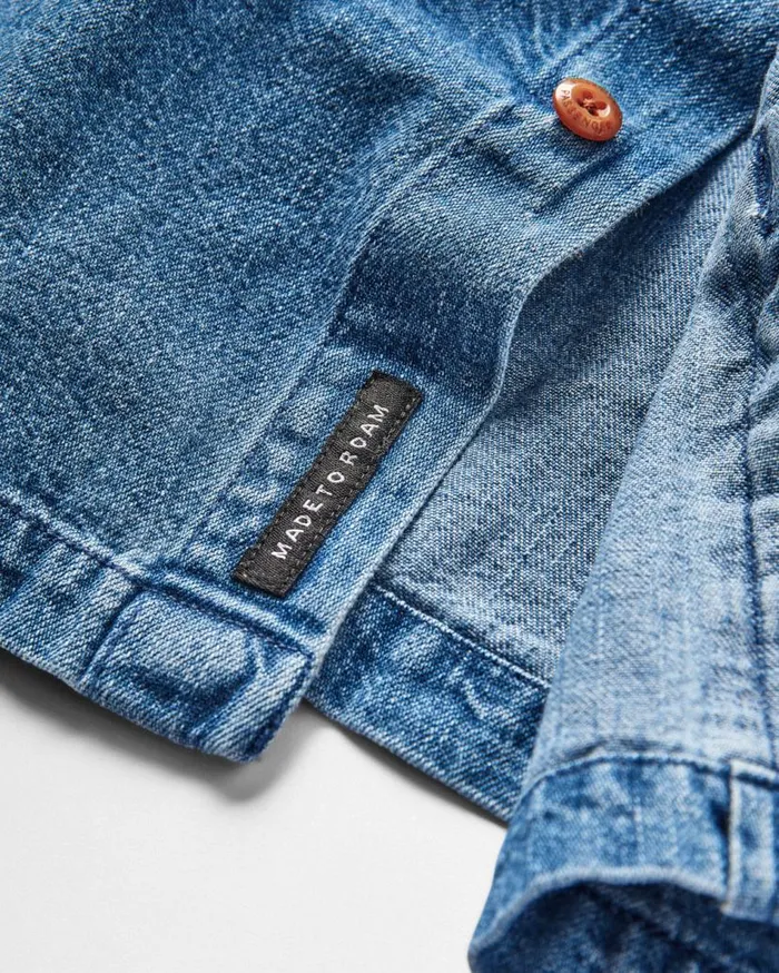 Men Tops Passenger Vision Denim Shirt Denim Blue Denim Blue