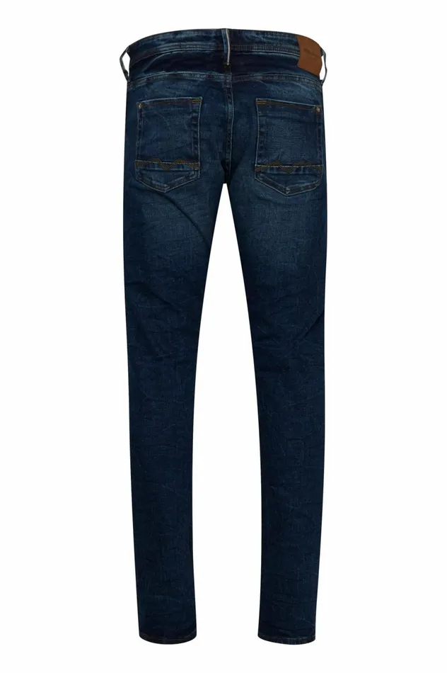 Men Twister Fit Blend Twister Jeans Denim Dark Blue