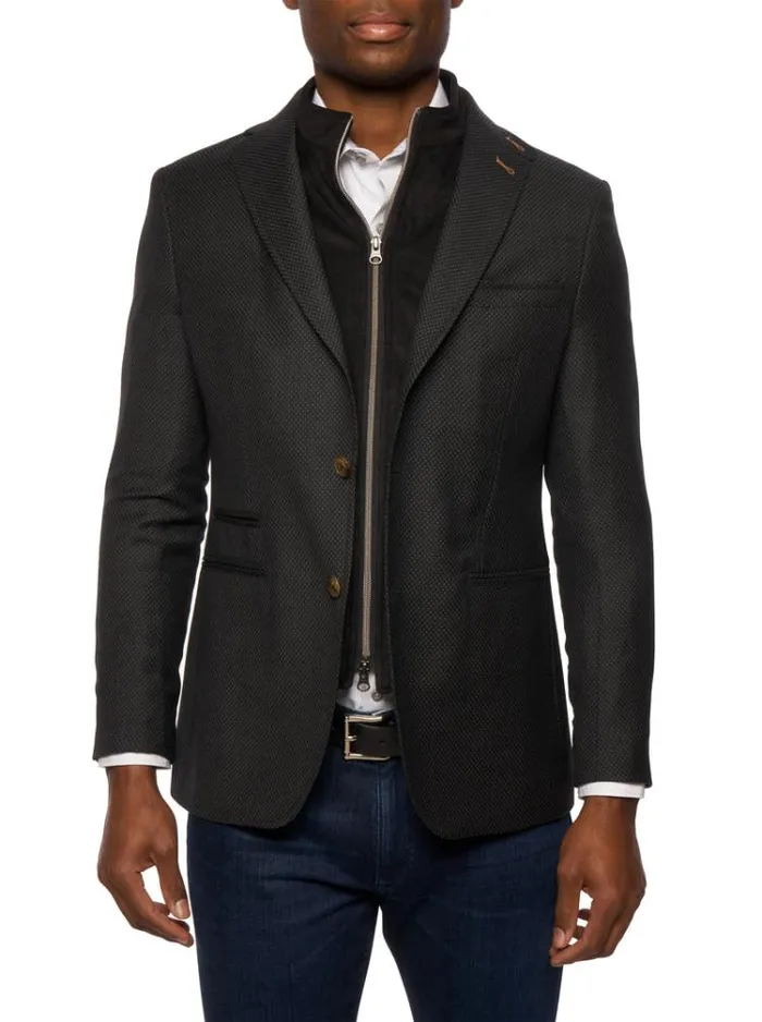 Men UPTOWN XX BLAZER Navy Robert Graham Blazers