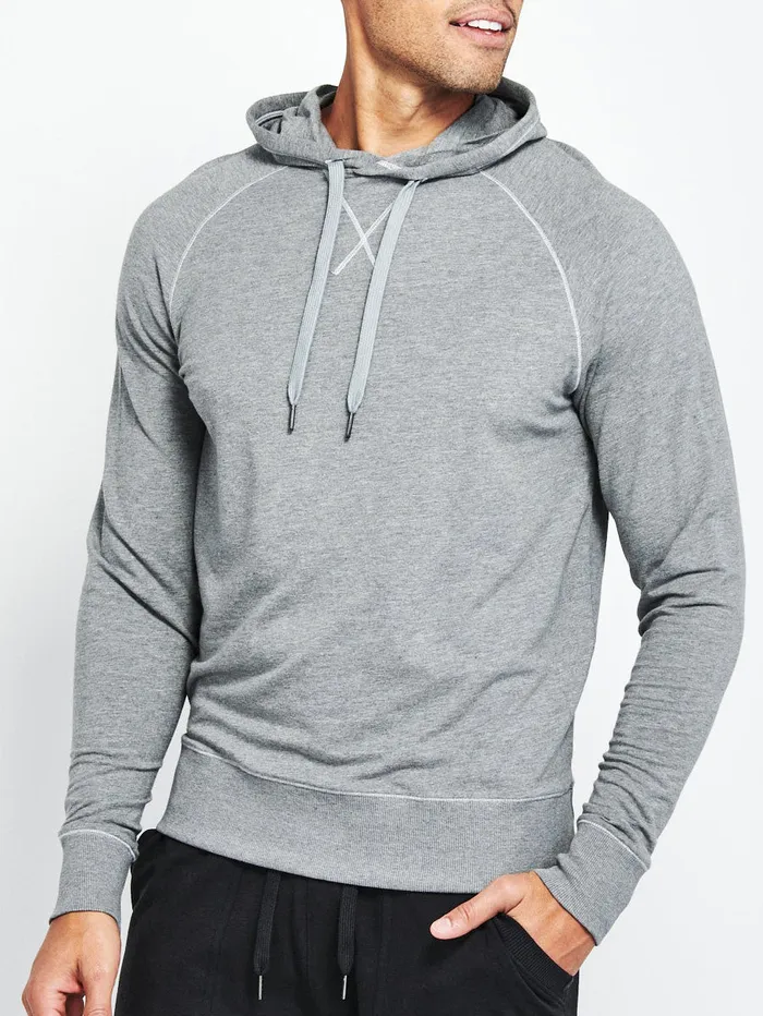 Men Varsity French Terry Hoodie Tasc Performance Sweatshirts Hoodies