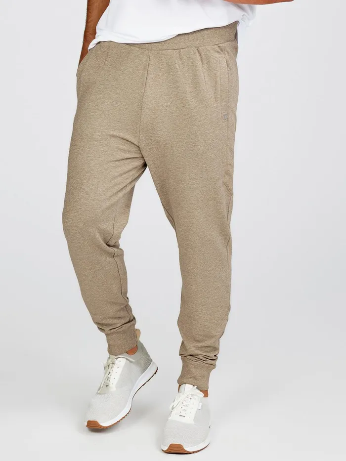 Men Varsity Lightweight Fleece Jogger Tasc Performance Joggers Sweatpants