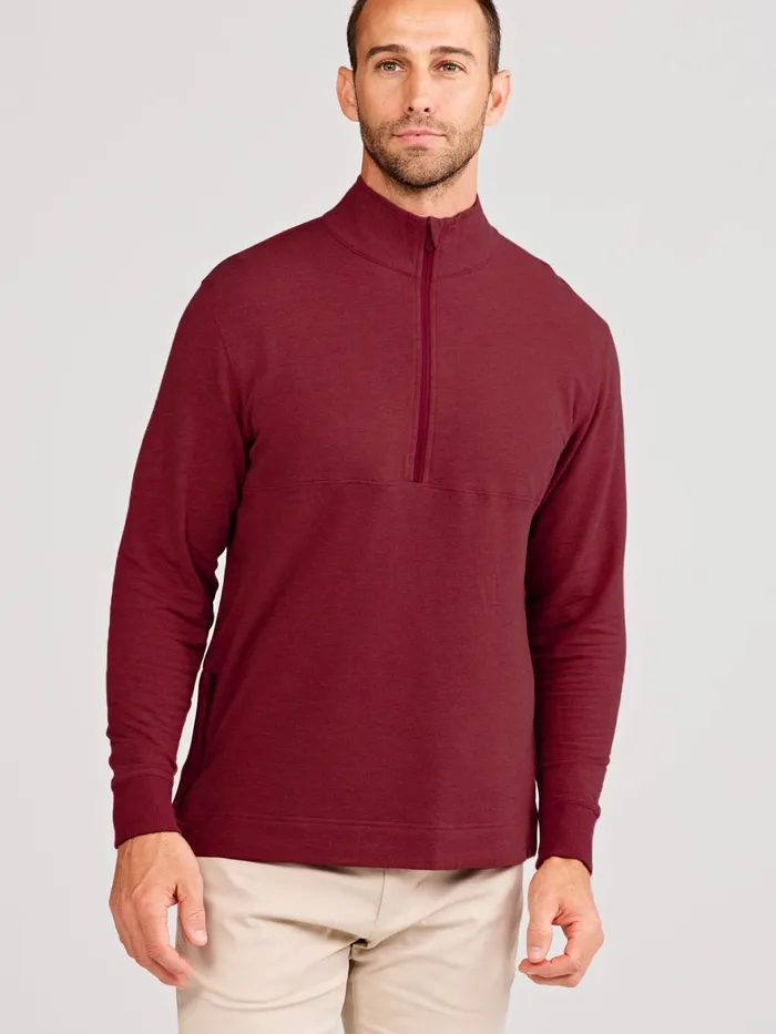 Men Venture Fleece 12 Zip Tasc Performance Quarter Zips