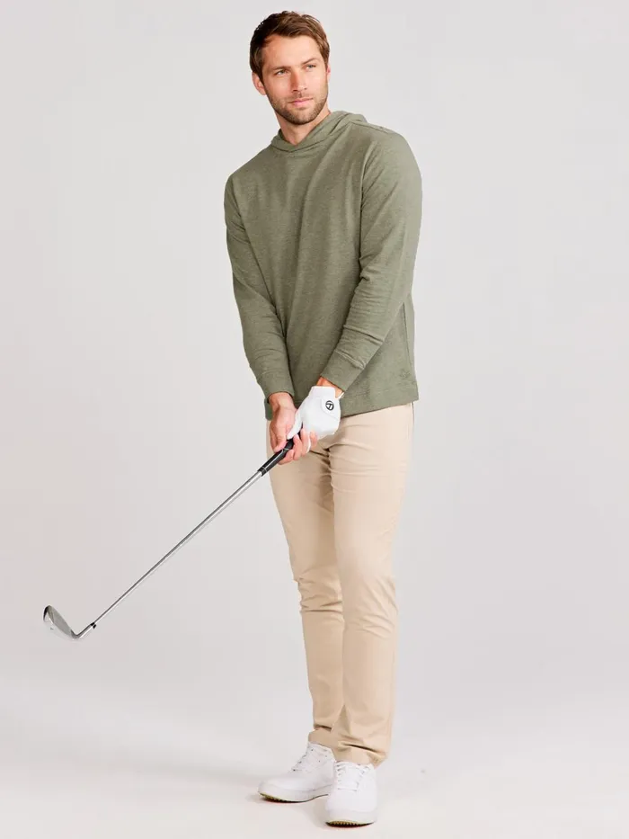Men Venture Fleece Hoodie Tasc Performance Golf