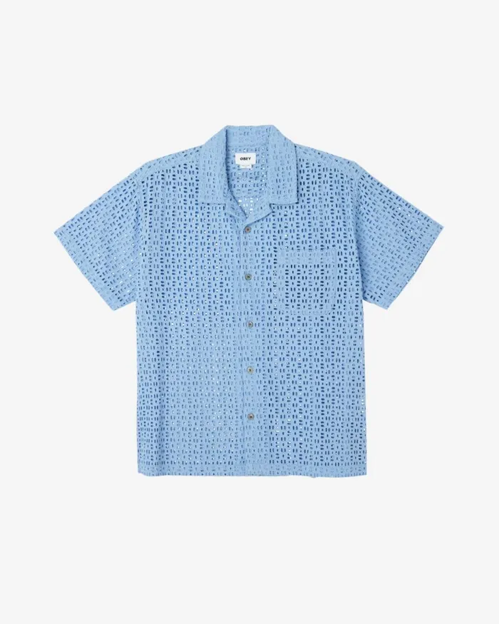 Men VIDA SS SHIRT White OBEY Clothing TOPS