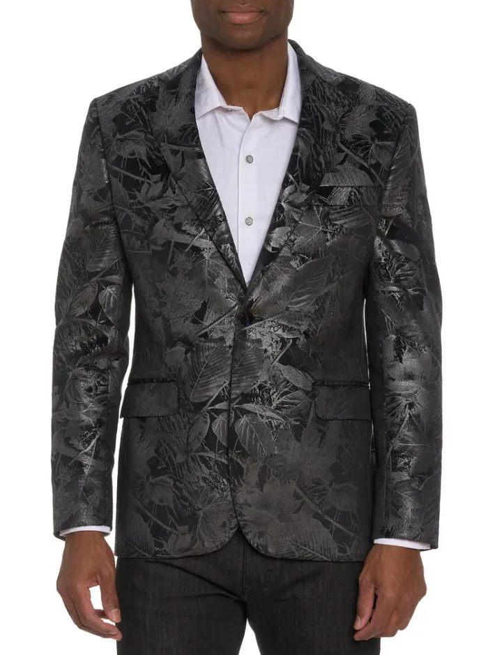 Men WANDERLUST BLAZER Black Robert Graham Blazers