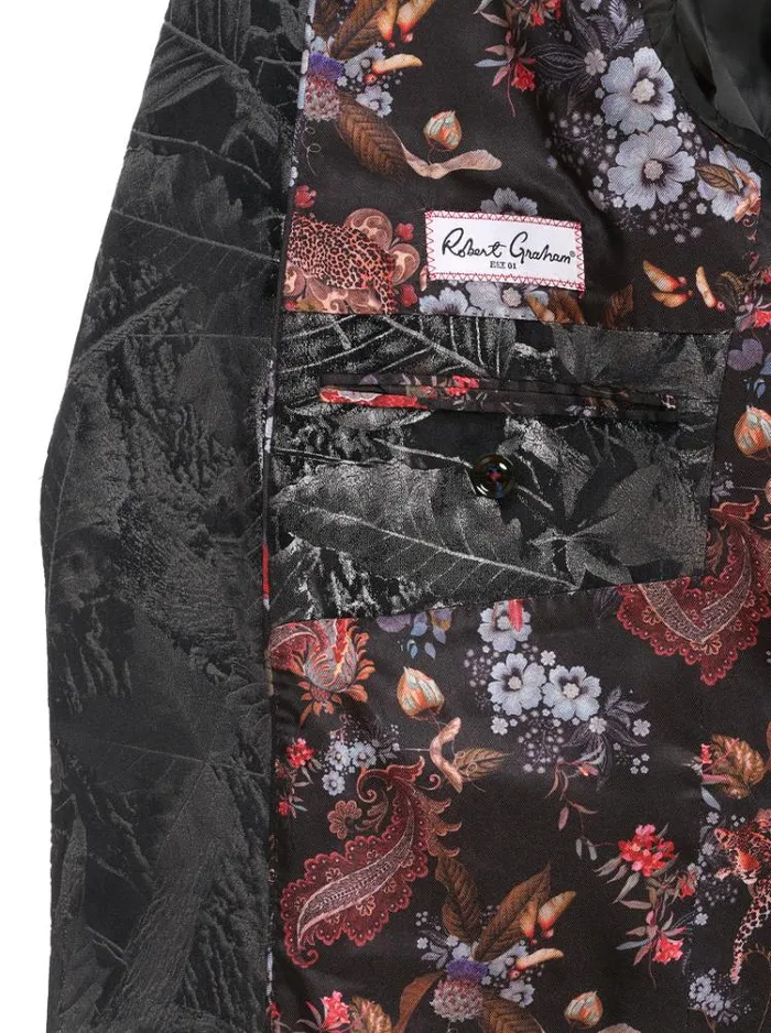 Men WANDERLUST BLAZER Black Robert Graham Blazers