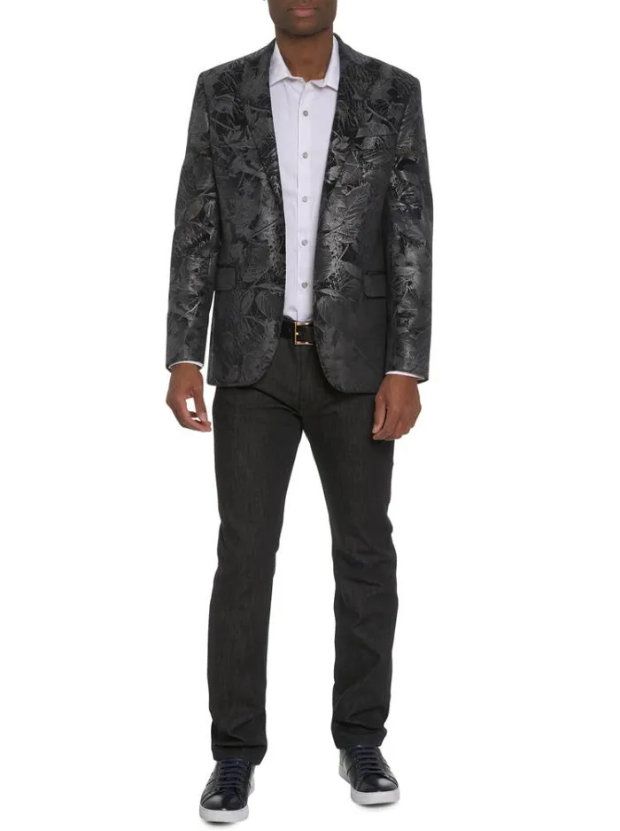 Men WANDERLUST BLAZER Black Robert Graham Blazers