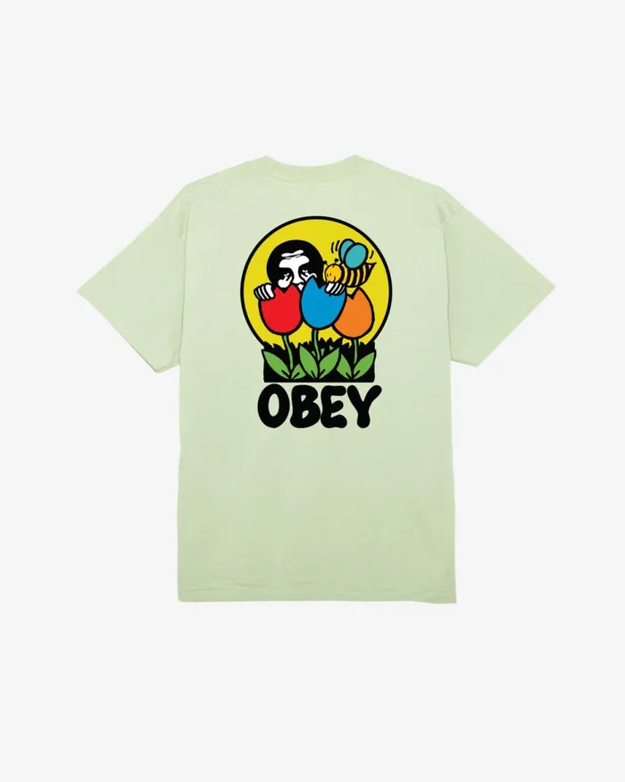 Men WAS HERE CLASSIC TSHIRT Cucumber OBEY Clothing TSHIRTS